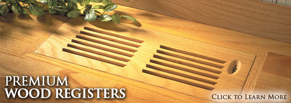 All American Wood Register Manufacturing Supply Premium Wood Finishing Accessories For Exquisite Interiors